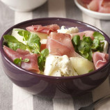 Salad of melon with Parma ham Salad of melon with Parma ham