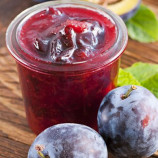 Jam of red plums Jam of red plums