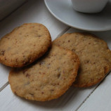 Cookies with nuts and chocolate