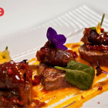 Medallions of veal with pumpkin puree from the channel «Food»