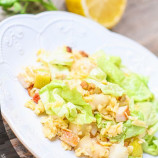 Salad «Petite» with pear Salad «Petite» with pear