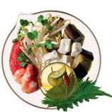 Salad of soy in Greek Salad of soy in Greek