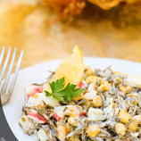 Salad with seaweed and crab meat Salad with seaweed and crab meat