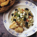 Warm Greek salad Warm Greek salad