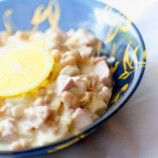 Salad with beans and smoked chicken Salad with beans and smoked chicken