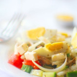 Salad with tuna and feta Salad with tuna and feta