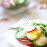 Salad «Spring» with radish Salad «Spring» with radish