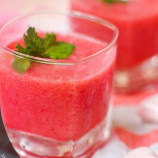 Strawberry — melon smoothie