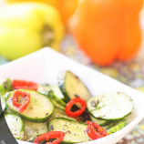 Cucumber salad with poppy seeds Cucumber salad with poppy seeds