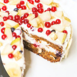 Carrot Cake with curd cream Carrot Cake with curd cream