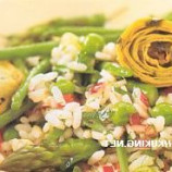 Italian rice salad with vegetables Italian rice salad with vegetables