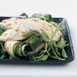 Salad with lime, peppers, chili and coconut Salad with lime, peppers, chili and coconut