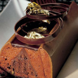 Chocolate mousse cake with chocolate and orange marmalade Chocolate mousse cake with chocolate and orange marmalade