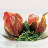 Salad with fig, Parma ham and mozzarella Salad with fig, Parma ham and mozzarella