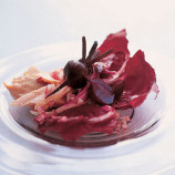 Salad of roasted beets and smoked trout Salad of roasted beets and smoked trout