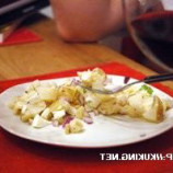 Potato salad in Romanian Potato salad in Romanian