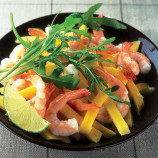 Mango salad and arugula Mango salad and arugula