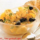 Tunisian potato salad with olives Tunisian potato salad with olives