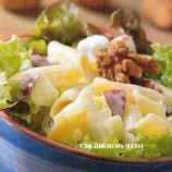 Pasta salad with garlic mayonnaise Pasta salad with garlic mayonnaise