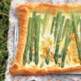 Pie with asparagus Pie with asparagus