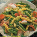 Motley salad with radish Motley salad with radish
