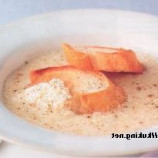 Soup of cheese and eggs Soup of cheese and eggs