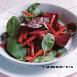 Spiced beet salad with bacon Spiced beet salad with bacon