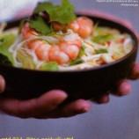 Soup with coconut milk and noodles Soup with coconut milk and noodles