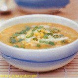Corn soup with crab Corn soup with crab