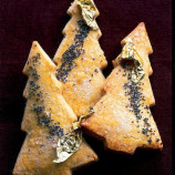 Christmas trees with poppy seeds Christmas trees with poppy seeds