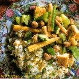 Tofu with Mushrooms in Chinese Tofu with Mushrooms in Chinese